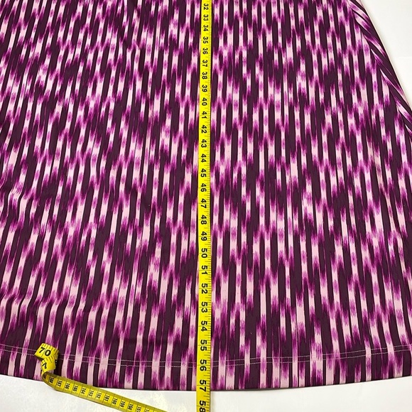 NWT Eddie Bauer Women’s Space Dyed Aster Cranberry Maxi Dress Size L Racer Back - Picture 16 of 16